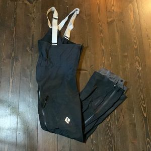 Black Diamond Women’s Front Point Bib Shell Pant Gore-Tex  XL